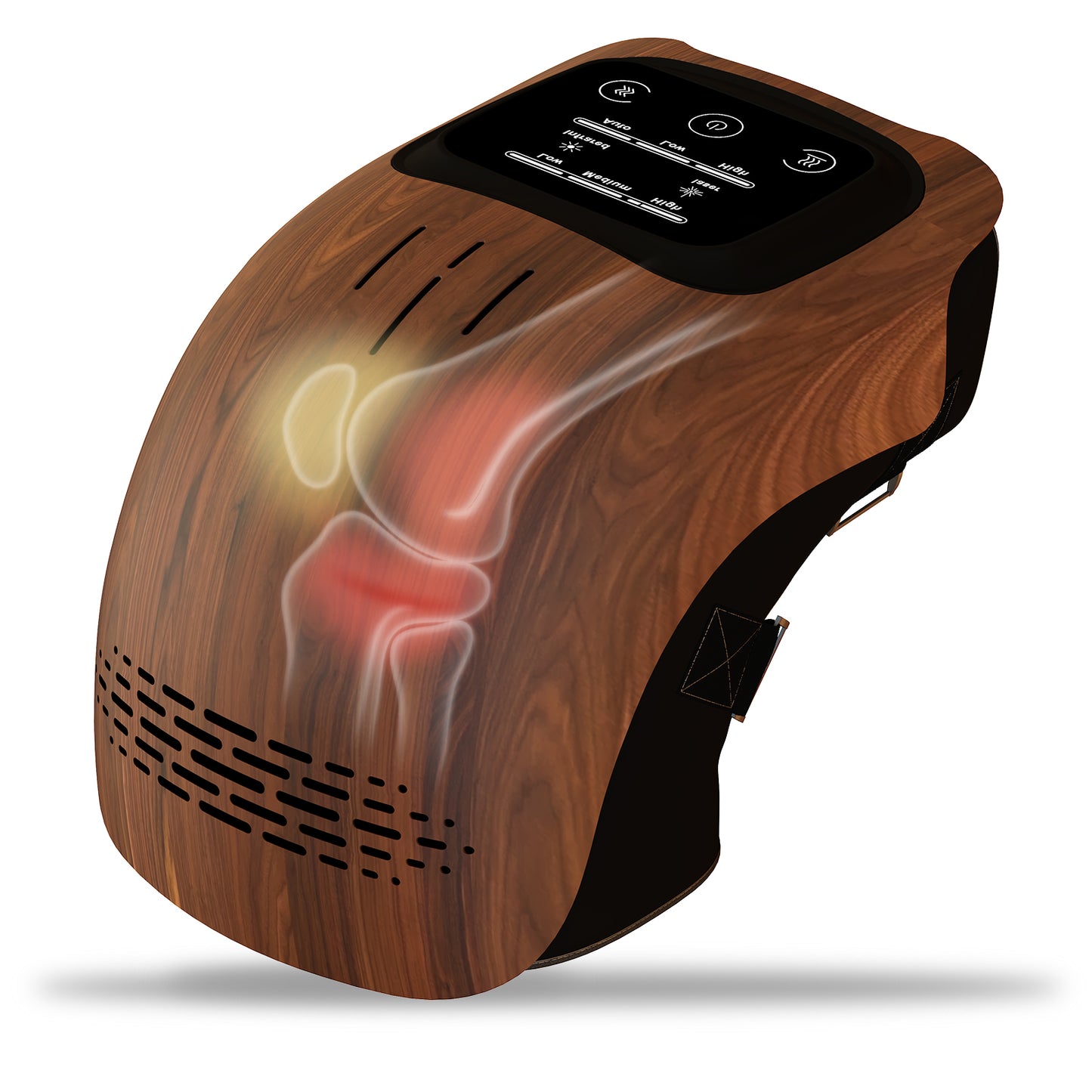 Rechargeable Heated Knee Massager – Smart Kneading & Pain Relief