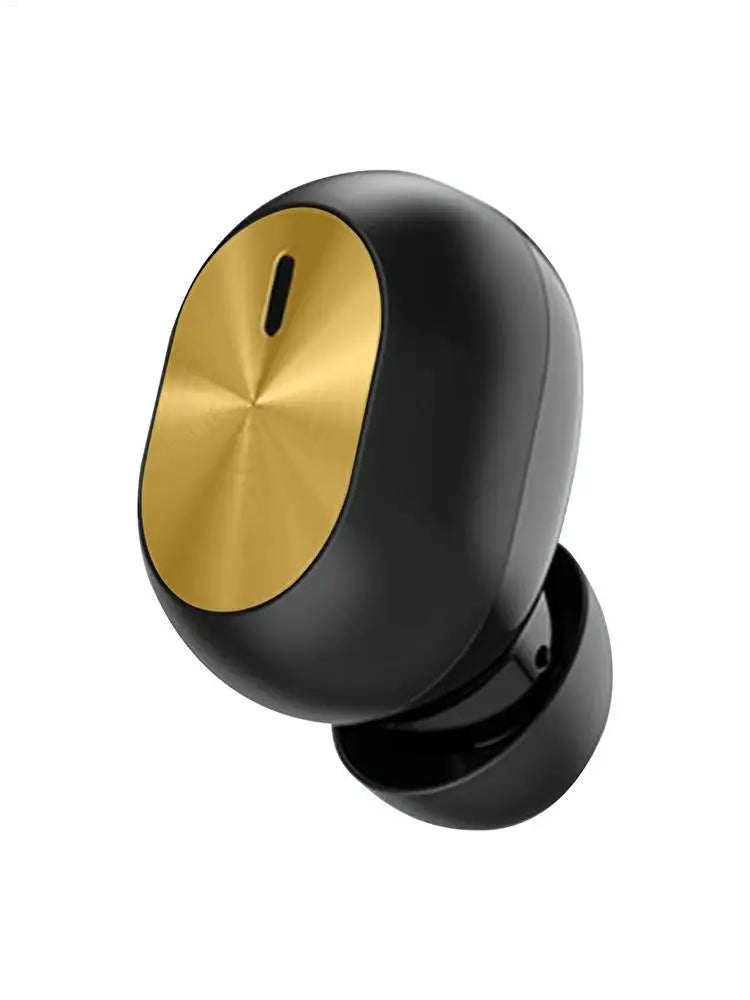 Single Wireless In-Ear Bluetooth Earbud – Waterproof Sport Headset for Calls & Music