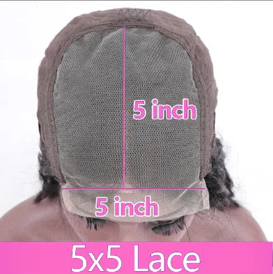 HD Lace Front Human Hair Wig – Straight, Pre-Plucked Malaysian Hair (13x4 / 13x6)