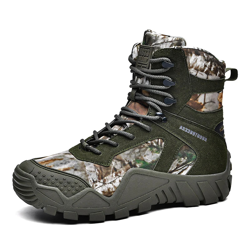 Men’s Waterproof Hiking Boots – Lightweight, Durable Outdoor Work & Trail Shoes