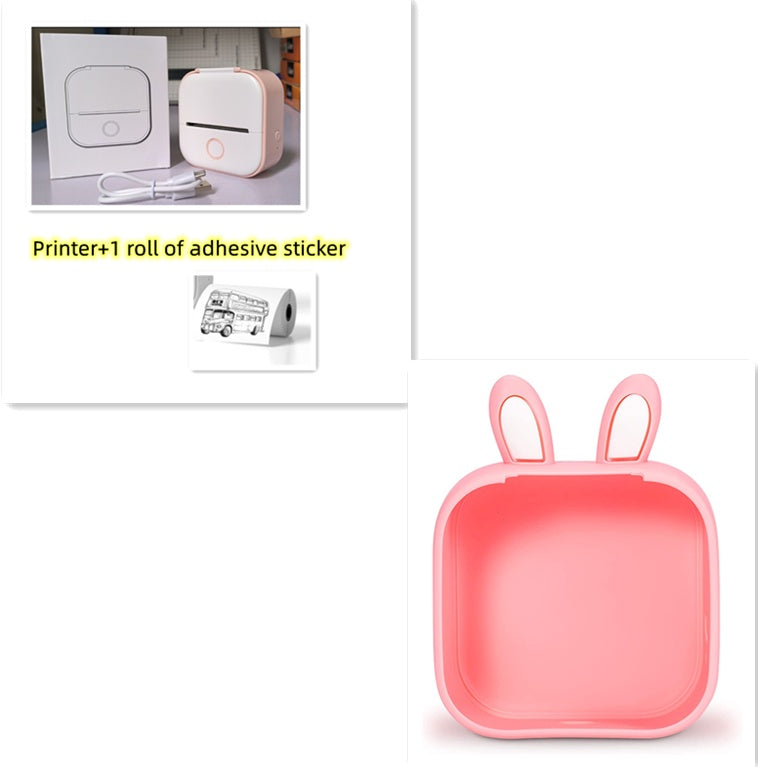Portable Mini Bluetooth Thermal Label & Photo Printer