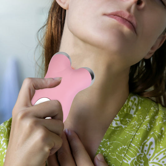 Rechargeable Micro-Current Face & Neck Massager – Skin Tightening & Lifting