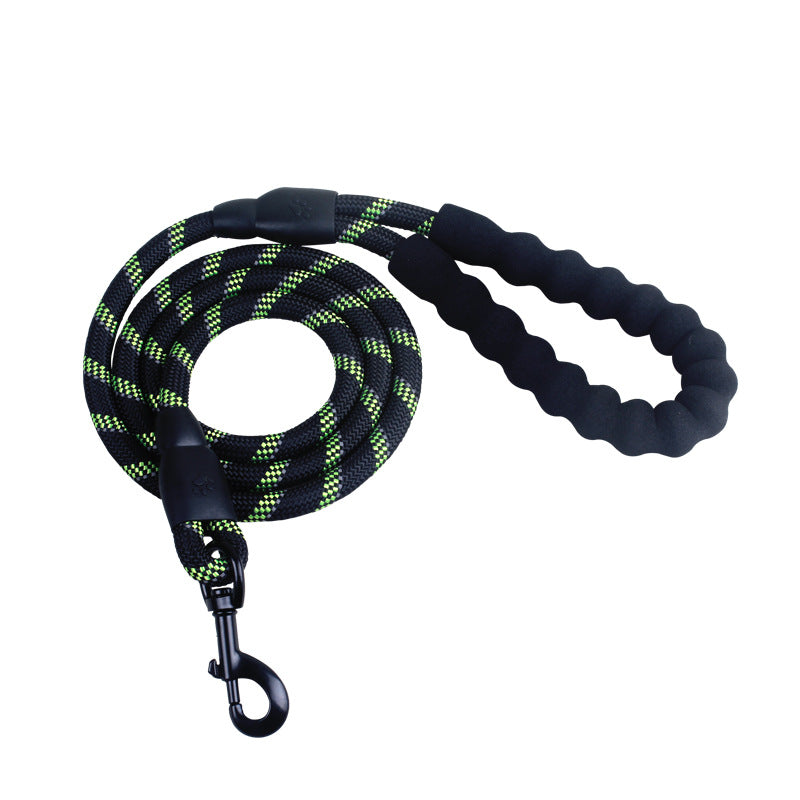 Reflective Nylon Dog Leash – Strong, Lightweight Walking & Training Lead for All Dogs