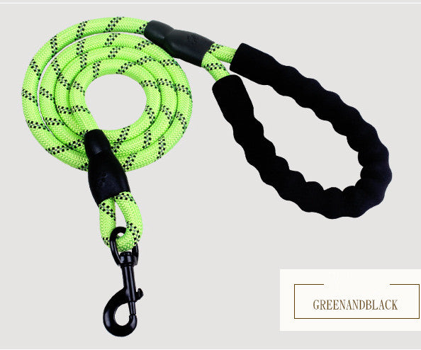 Reflective Nylon Dog Leash – Strong, Lightweight Walking & Training Lead for All Dogs