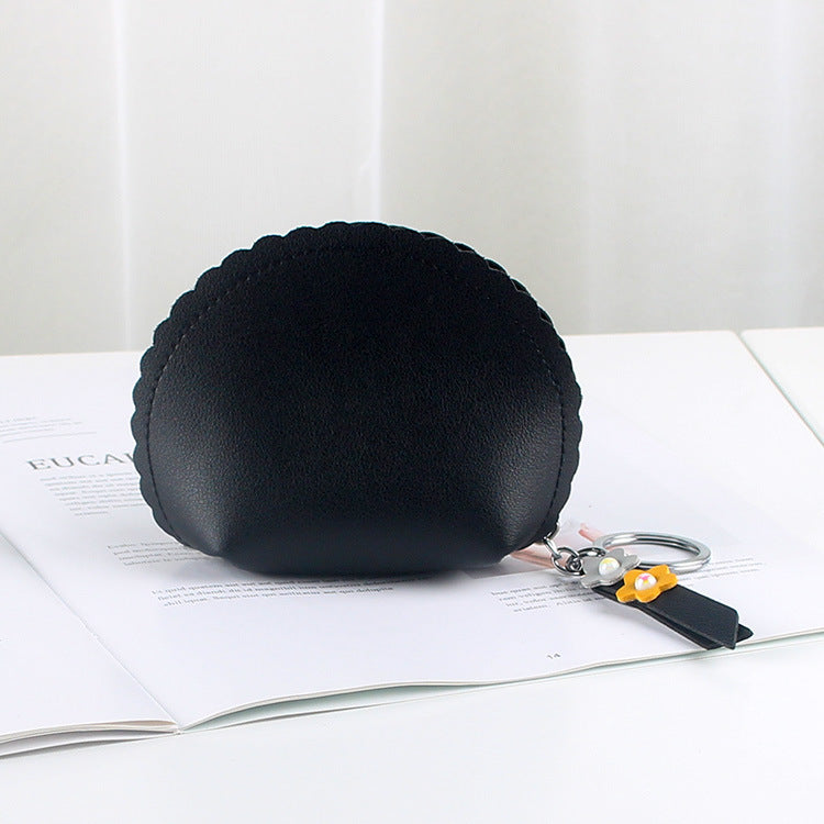 Women’s Mini Coin Purse with Key Case – Zippered Waterproof Pouch