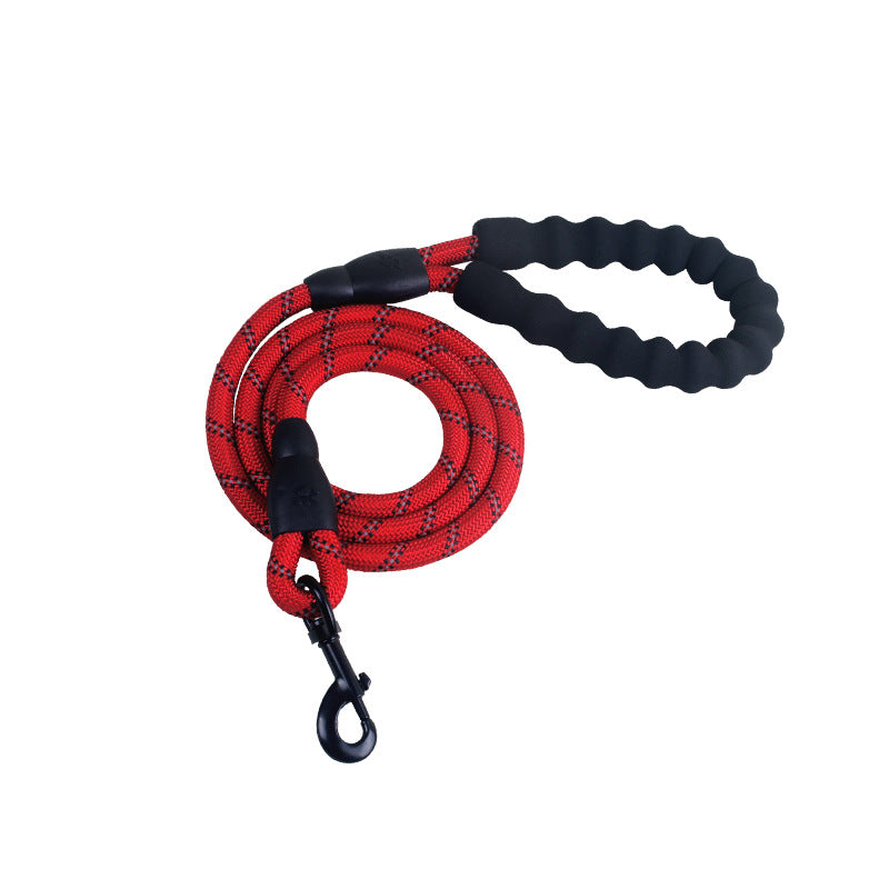 Reflective Nylon Dog Leash – Strong, Lightweight Walking & Training Lead for All Dogs
