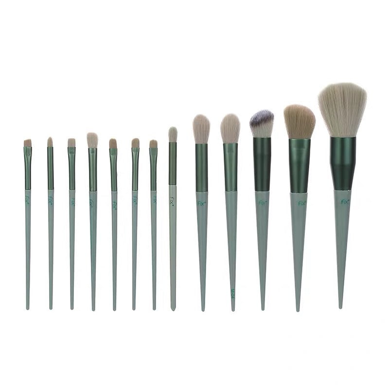 13-Piece Professional Makeup Brush Set – Foundation, Concealer, Blush, Powder, Eyeshadow & Highlighter Cosmetic Tools