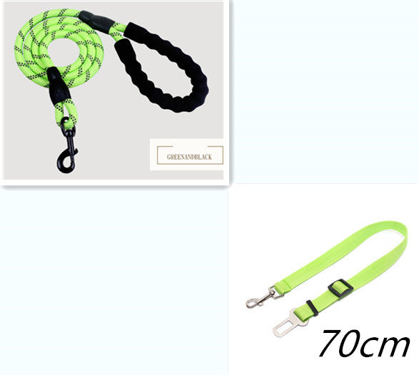 Reflective Nylon Dog Leash – Strong, Lightweight Walking & Training Lead for All Dogs