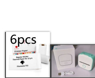 Portable Mini Bluetooth Thermal Label & Photo Printer