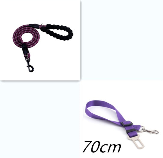 Reflective Nylon Dog Leash – Strong, Lightweight Walking & Training Lead for All Dogs