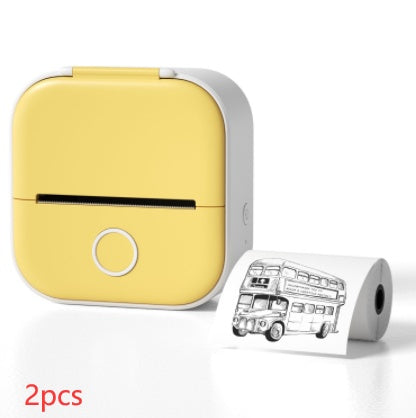 Portable Mini Bluetooth Thermal Label & Photo Printer