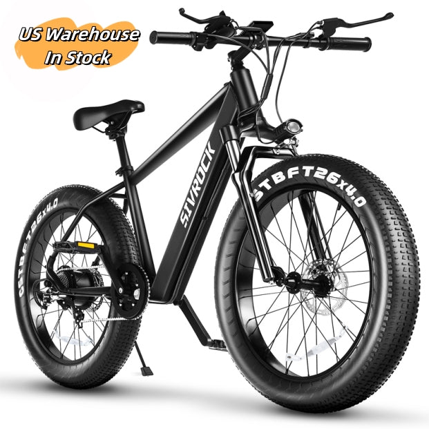 1000W Fat Tire Electric Bike for Adults – 26×4.0” Mountain E-Bike with 48V 15Ah Battery (UL Certified)