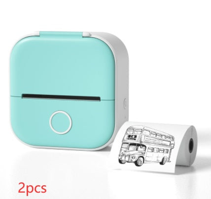 Portable Mini Bluetooth Thermal Label & Photo Printer