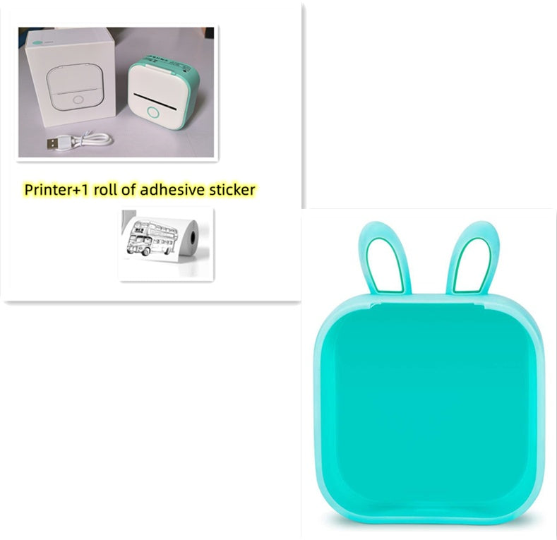 Portable Mini Bluetooth Thermal Label & Photo Printer