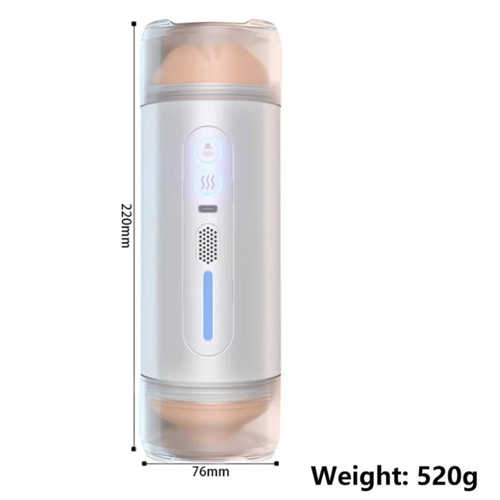Intelligent Voice-Control Male Masturbator Cup with Prostate Massage