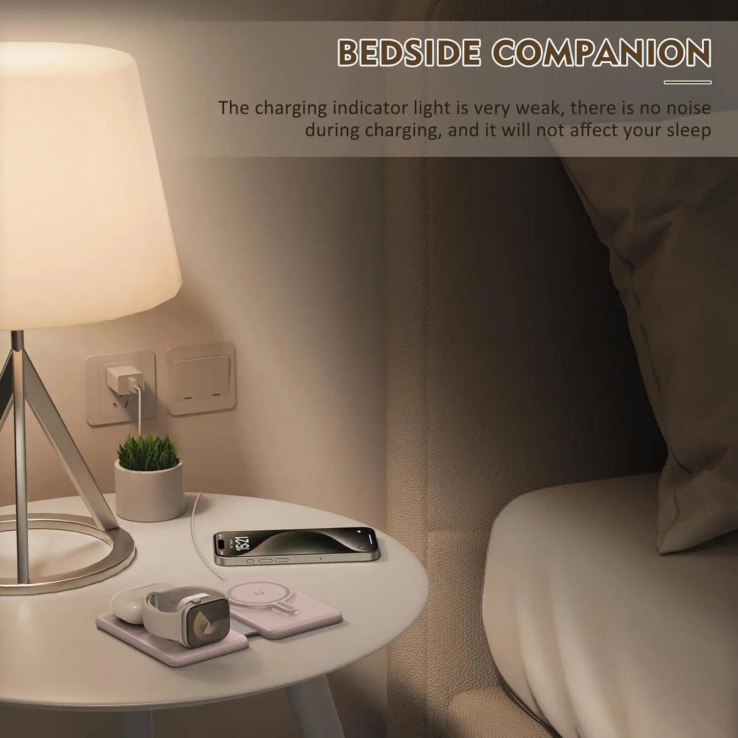Original 3-in-1 Magnetic Wireless Travel Charging Station