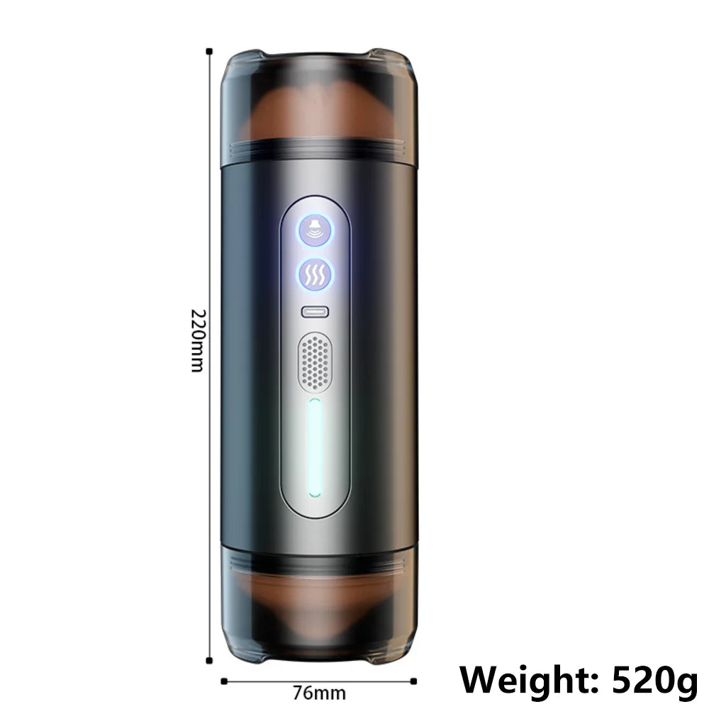 Intelligent Voice-Control Male Masturbator Cup with Prostate Massage