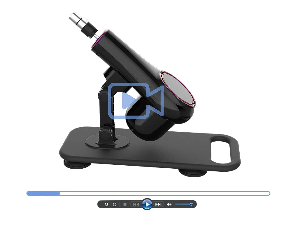 ROUGH BEAST 3XLR Wireless Sex Machine with Telescopic Dildo Attachment for Men & Women