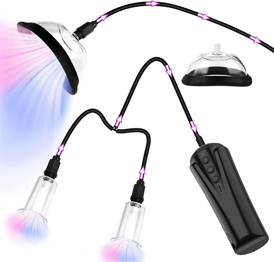 Automatic Clitoral Suction Pump for Women – Rechargeable Vacuum Stimulator with Multiple Modes