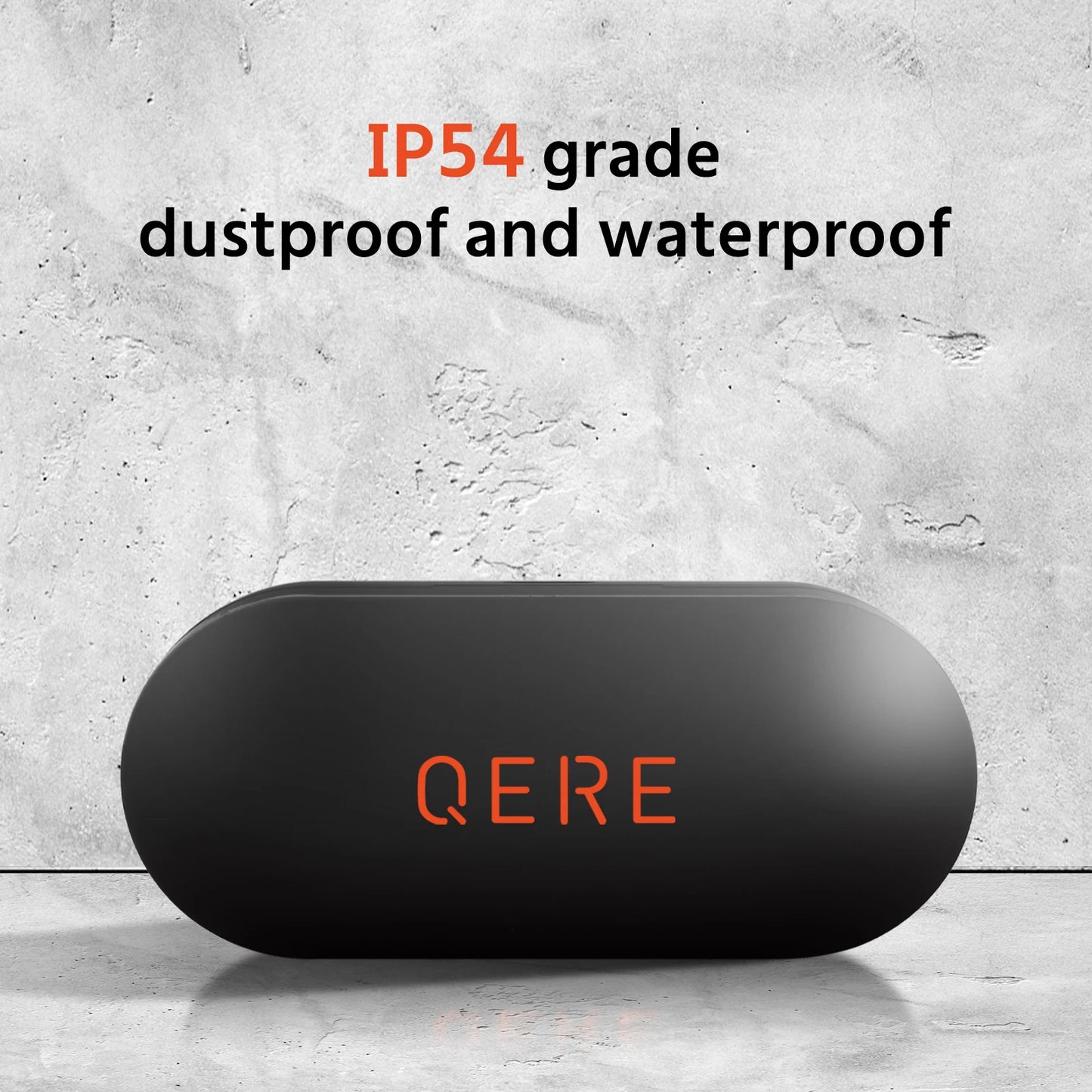 Original QERE E20 TWS Wireless Earbuds – Hi-Fi Sound, Built-In Mic & Waterproof Sport Headset
