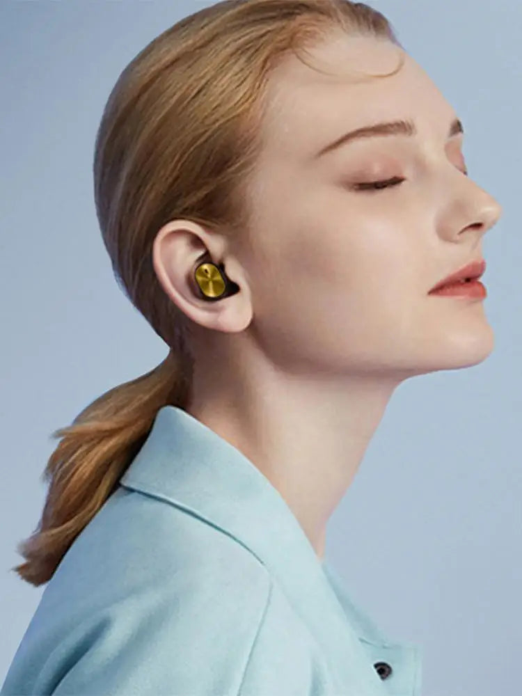 Single Wireless In-Ear Bluetooth Earbud – Waterproof Sport Headset for Calls & Music