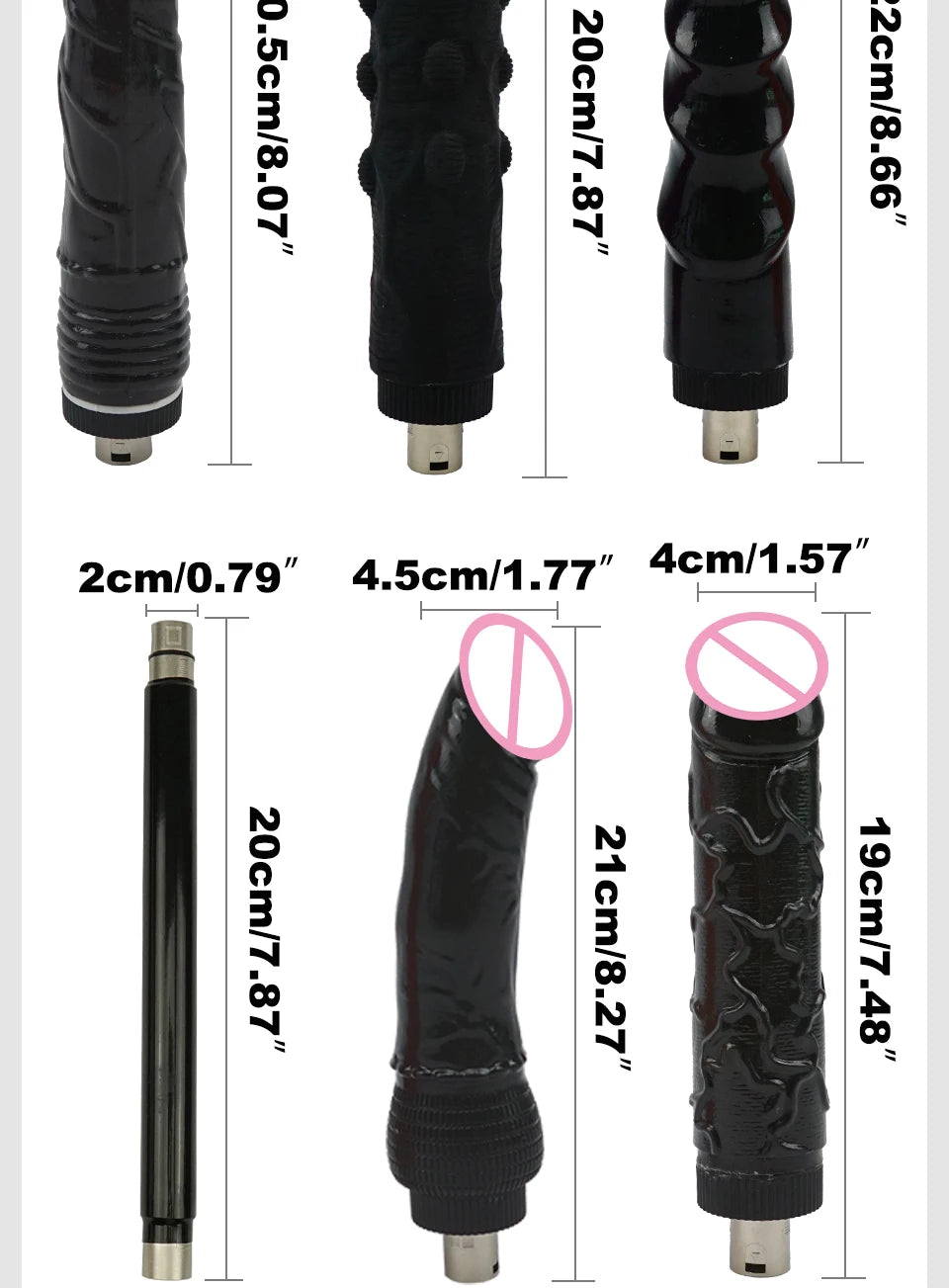 ROUGH BEAST 3XLR Wireless Sex Machine with Telescopic Dildo Attachment for Men & Women