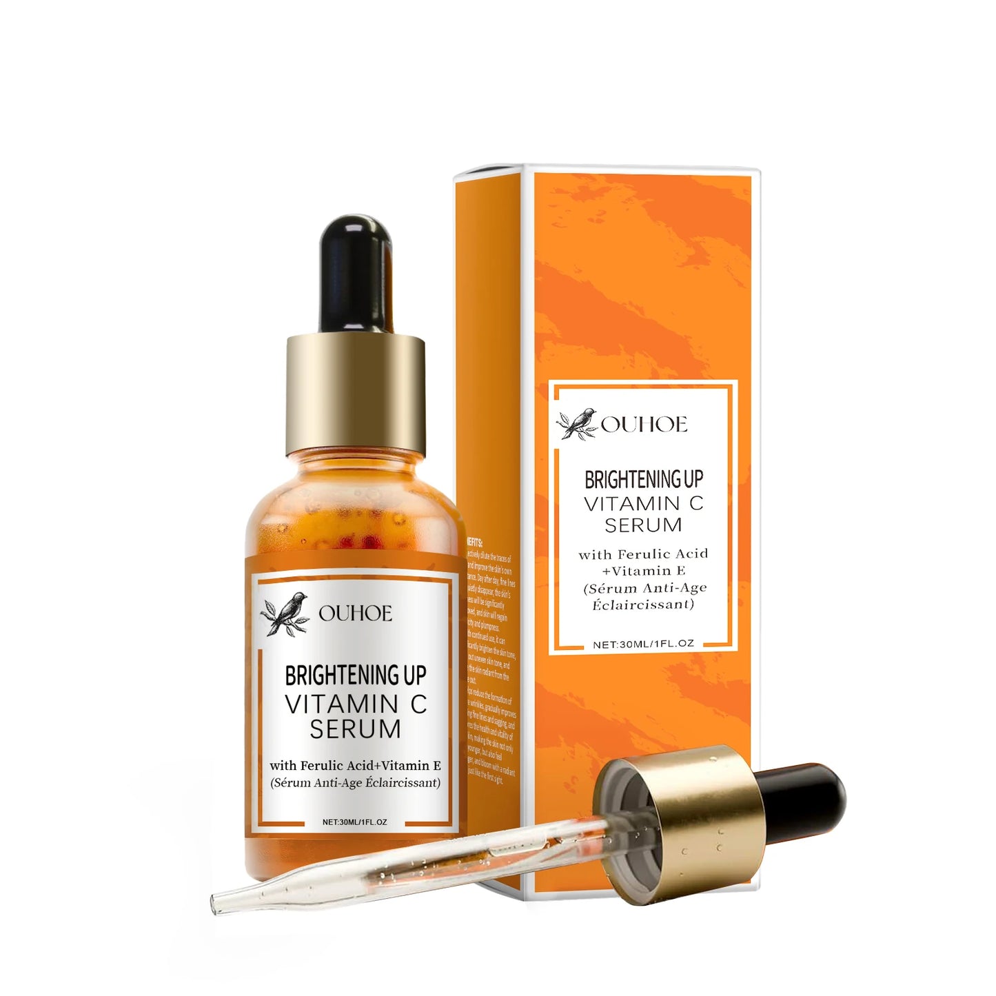 Vitamin C Anti-Aging Facial Serum – Brightening, Firming & Wrinkle-Reducing