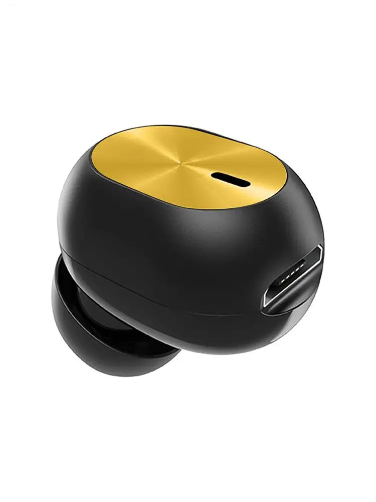 Single Wireless In-Ear Bluetooth Earbud – Waterproof Sport Headset for Calls & Music