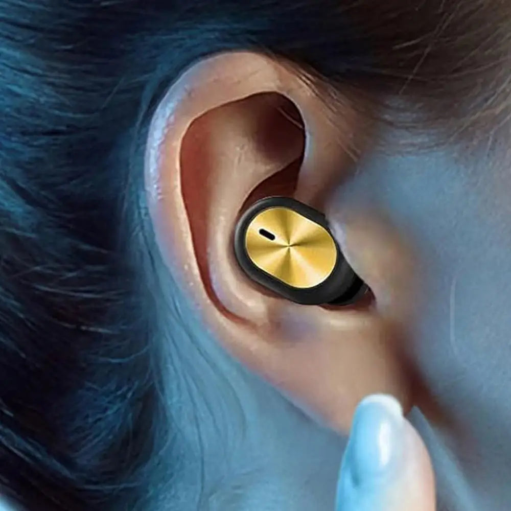 Single Wireless In-Ear Bluetooth Earbud – Waterproof Sport Headset for Calls & Music