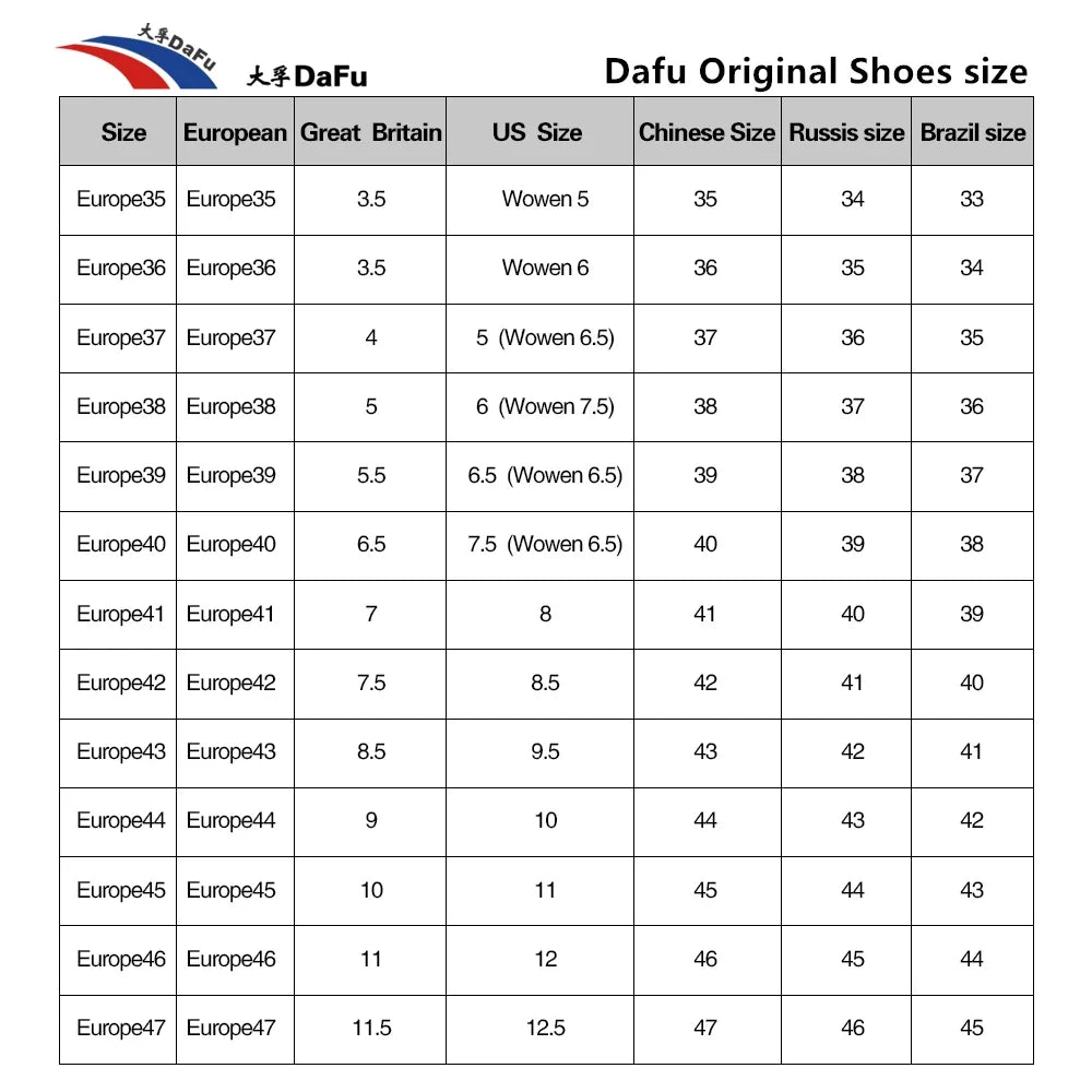 DaFu Original Classic Kungfu Sneakers – Unisex Martial Arts Shoes