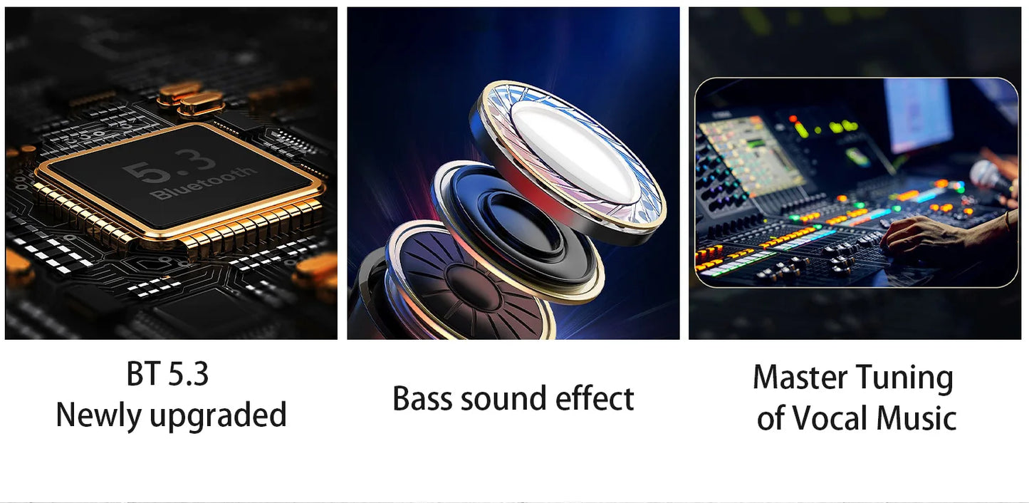 Original QERE E20 TWS Wireless Earbuds – Hi-Fi Sound, Built-In Mic & Waterproof Sport Headset