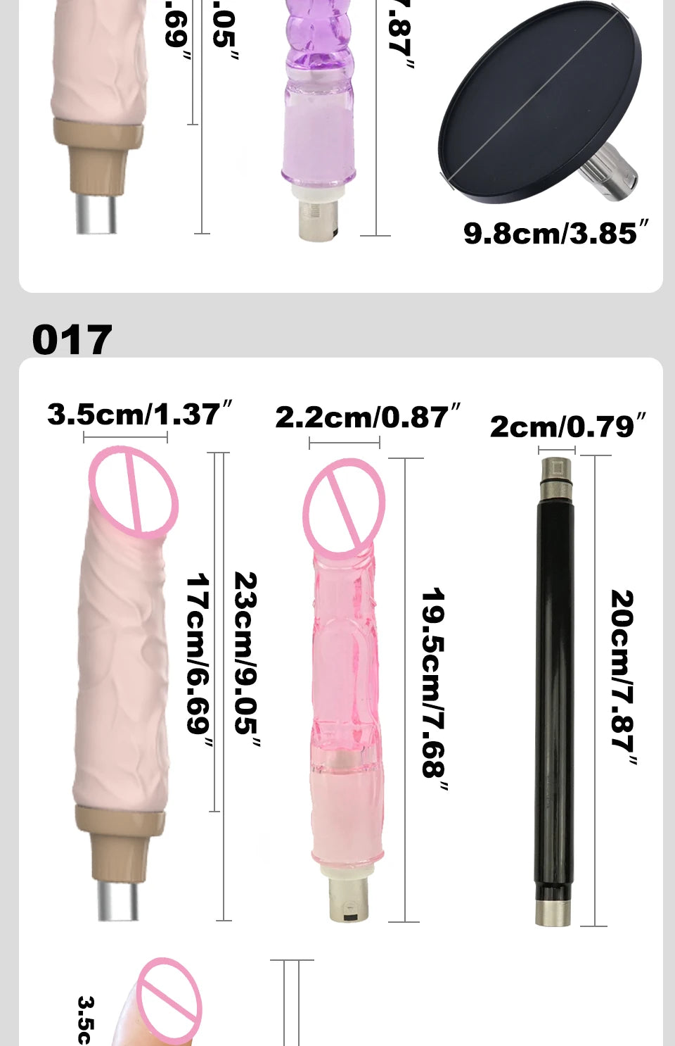 ROUGH BEAST 3XLR Wireless Sex Machine with Telescopic Dildo Attachment for Men & Women