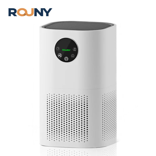 Air Purifier for Home – H13 True HEPA Filter, Quiet 25dB, Allergies & Pet Hair, Odor Control (White)