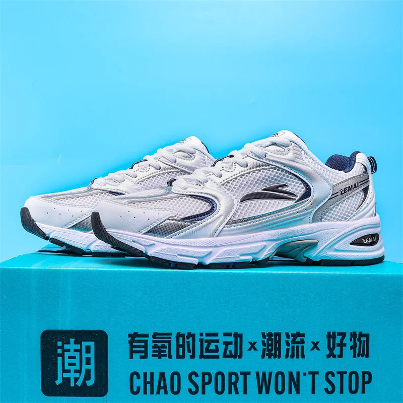 SneakersSimple - lined Sports Shoes, Neat Design, Versatile Style