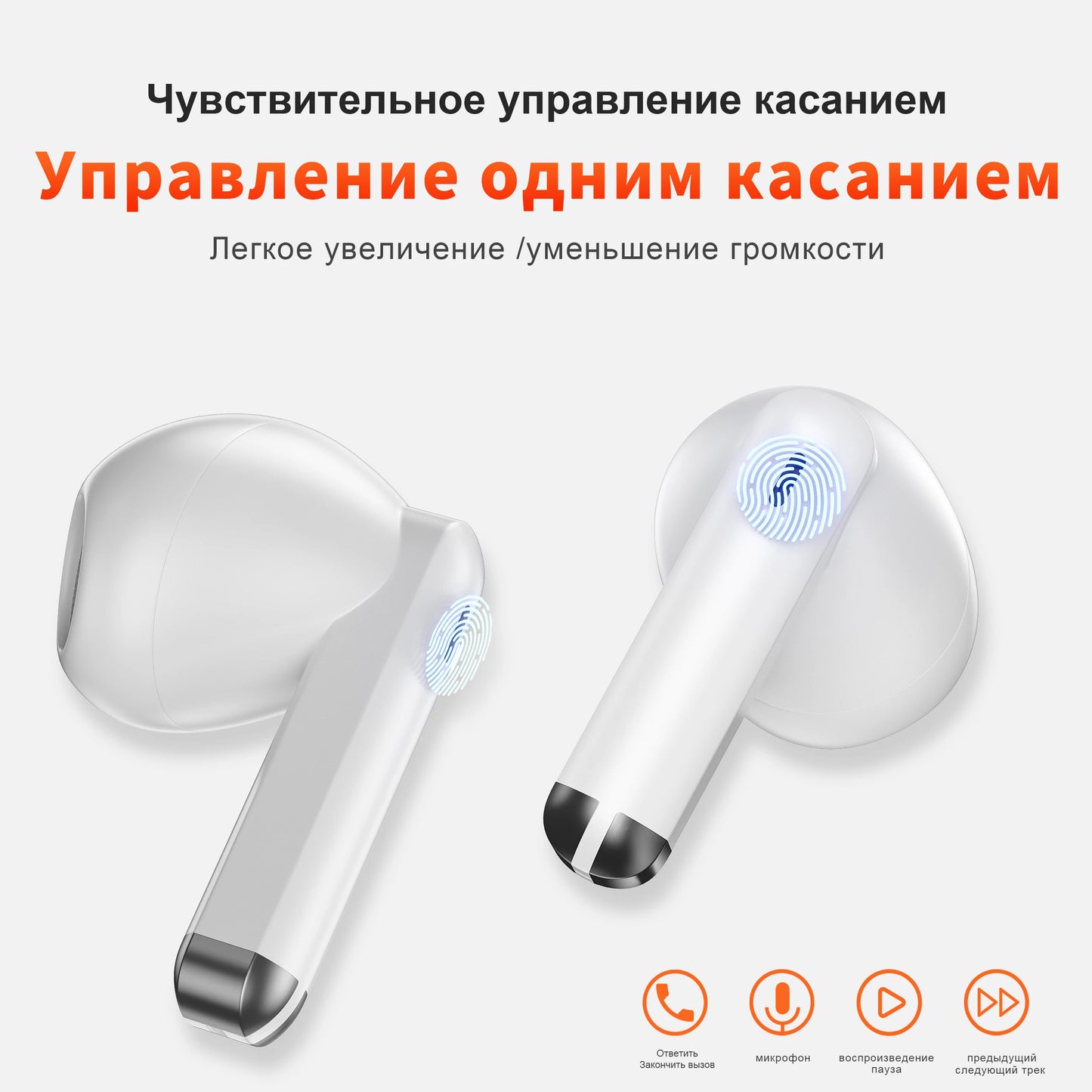 QERE E28 TWS Wireless Earbuds – Bluetooth 5.3, Hi-Fi Sound, HD Mic, Low-Latency Gaming, Waterproof