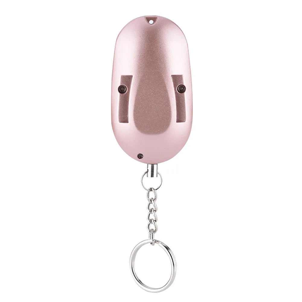 Security Alarm  Attack Alarm  Security Alarm Emergency Self Defense Alarm Keychain LED Light 130dB