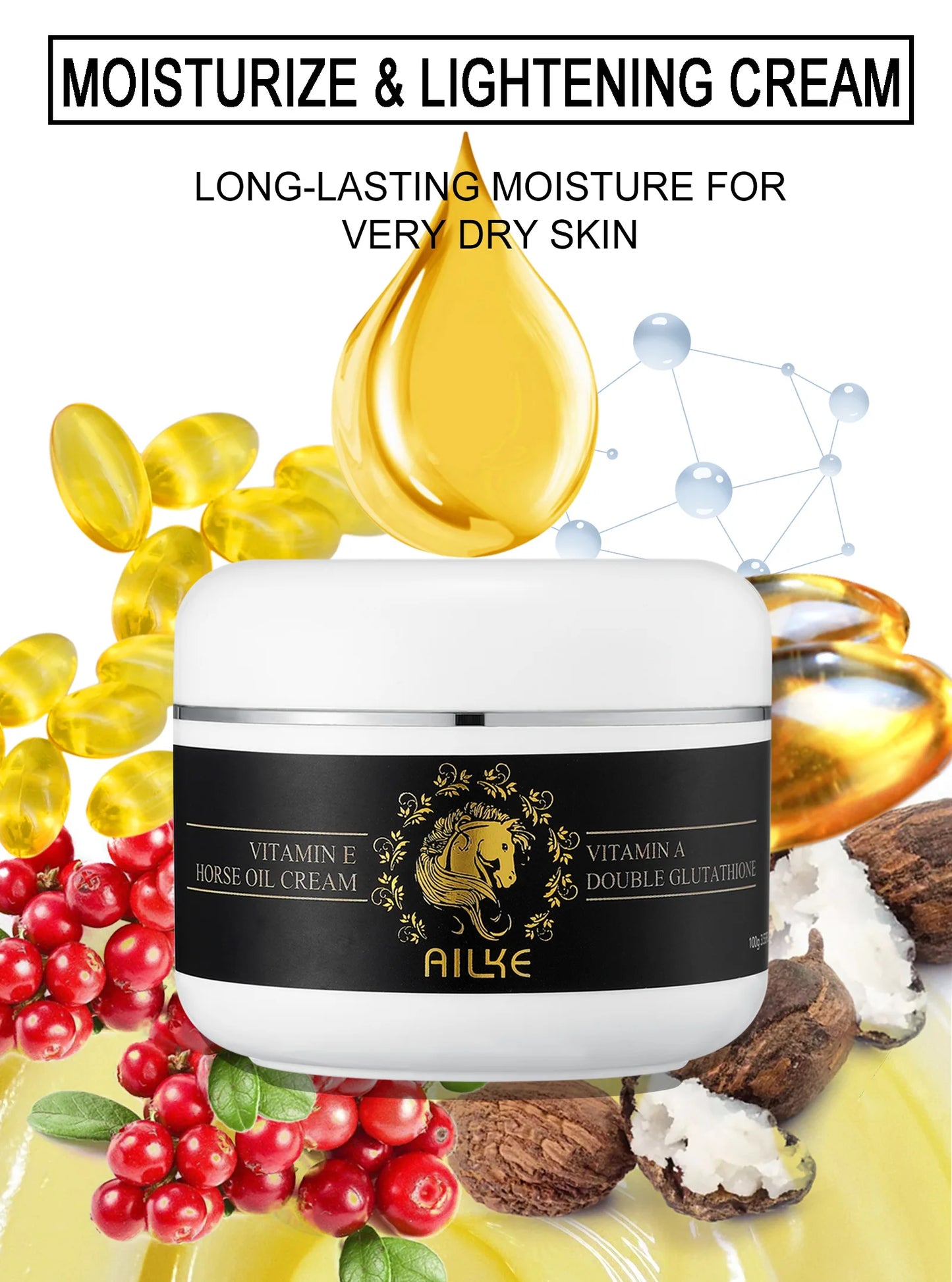 AILKE Collagen Skincare Set – 5-in-1 Moisturizing & Brightening Anti-Aging Kit