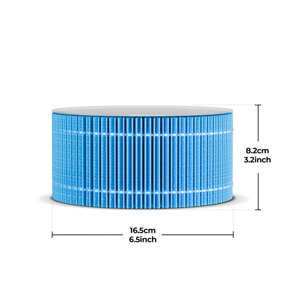 Air Purifier for Home – H13 True HEPA Filter, Quiet 25dB, Allergies & Pet Hair, Odor Control (White)