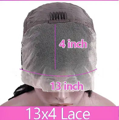 HD Lace Front Human Hair Wig – Straight, Pre-Plucked Malaysian Hair (13x4 / 13x6)