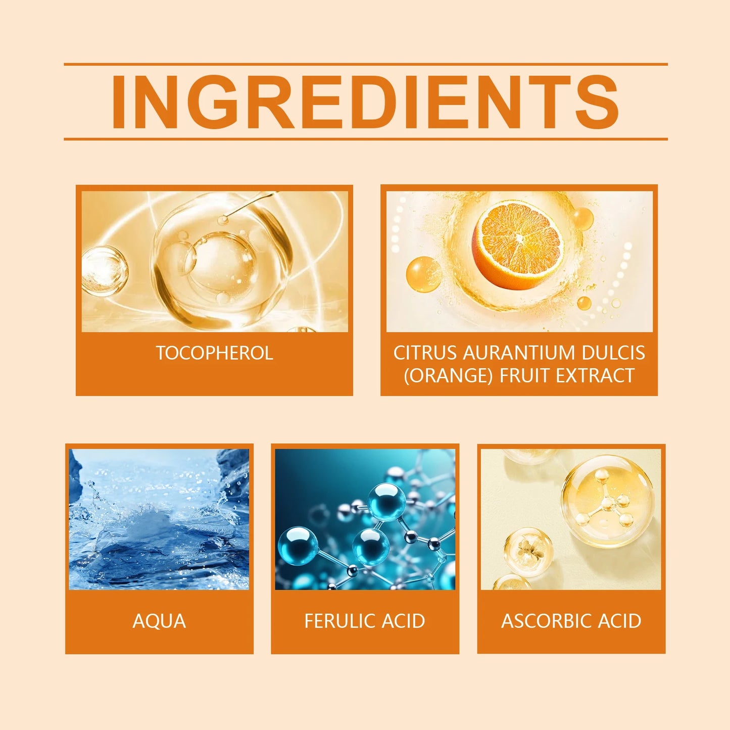 Vitamin C Anti-Aging Facial Serum – Brightening, Firming & Wrinkle-Reducing