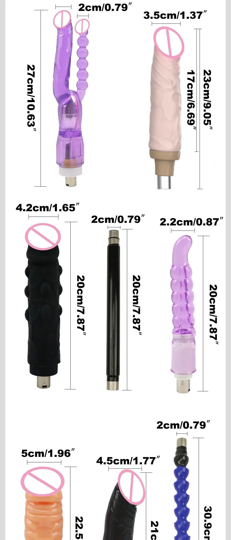 ROUGH BEAST 3XLR Wireless Sex Machine with Telescopic Dildo Attachment for Men & Women