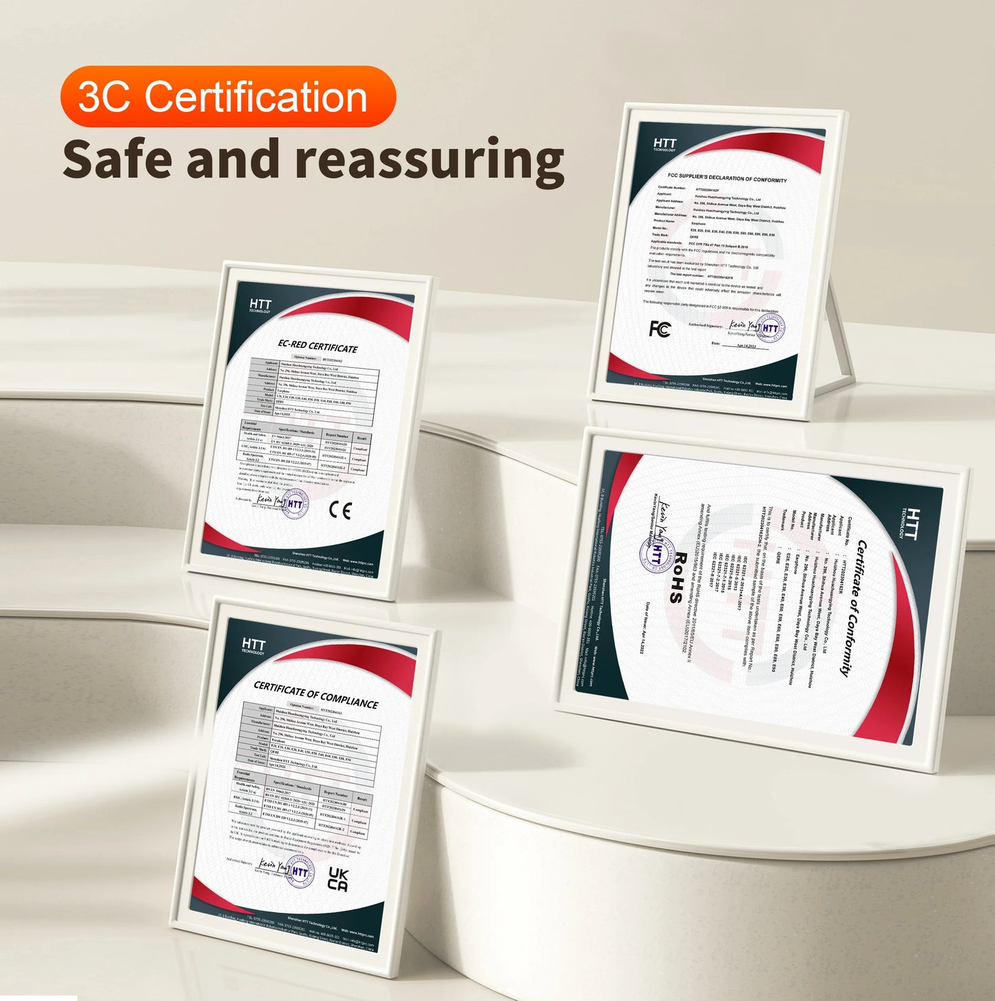 QERE E38 TWS Wireless Earbuds – Bluetooth 5.3, Hi-Fi Sound, Quad Mic ENC, Low-Latency Gaming