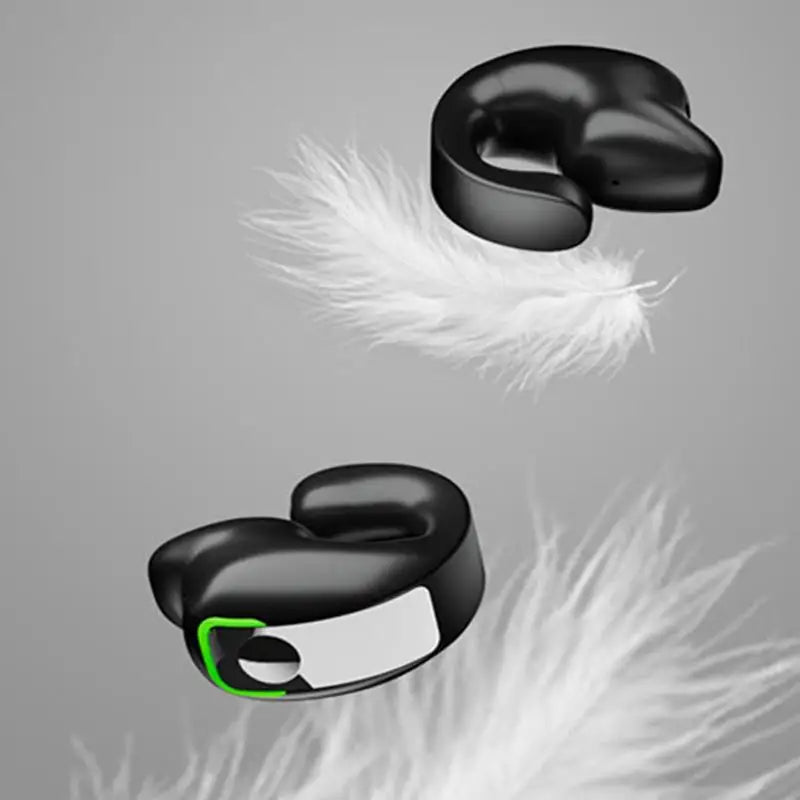 Wireless Ear Clip Headphones – Waterproof Over-Ear Earbuds with HD Stereo & Built-In Mic (6-Hour Playtime)