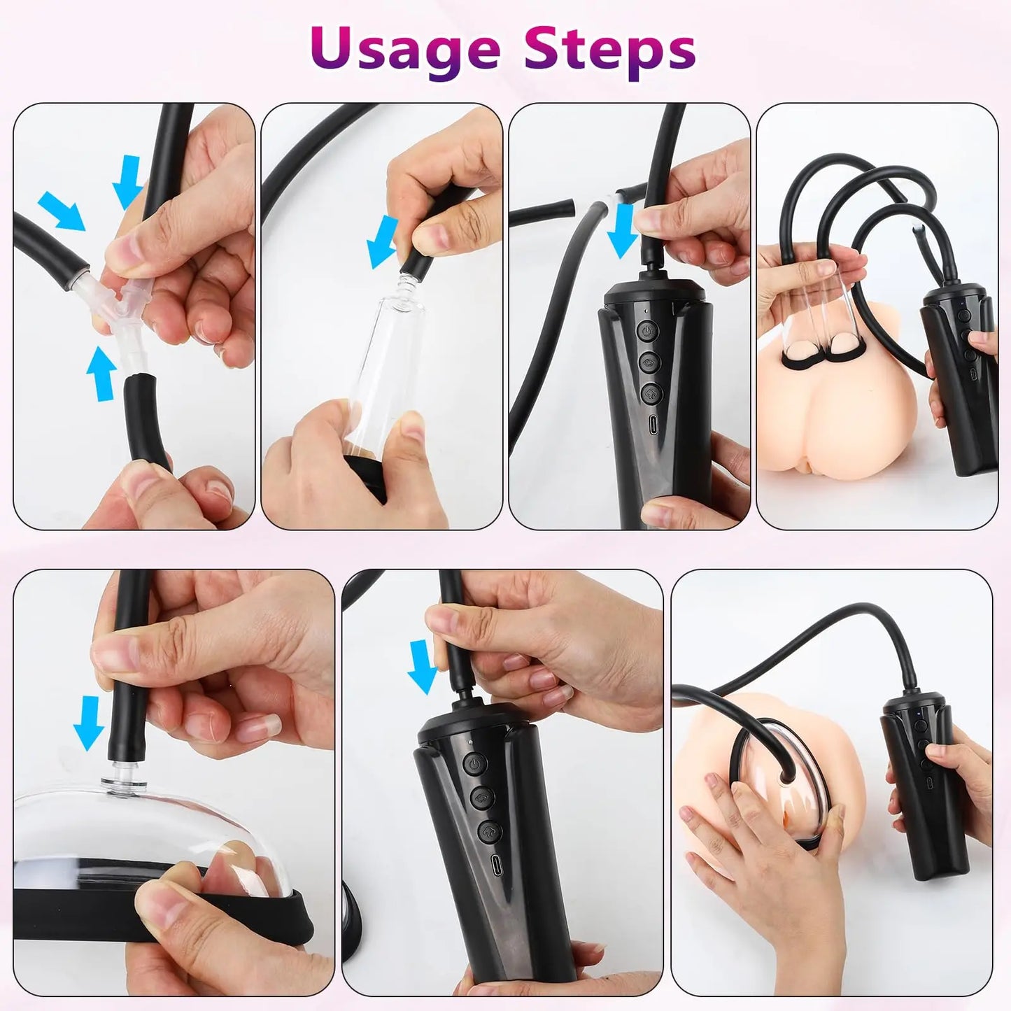 Automatic Clitoral Suction Pump for Women – Rechargeable Vacuum Stimulator with Multiple Modes