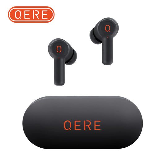 Original QERE E20 TWS Wireless Earbuds – Hi-Fi Sound, Built-In Mic & Waterproof Sport Headset