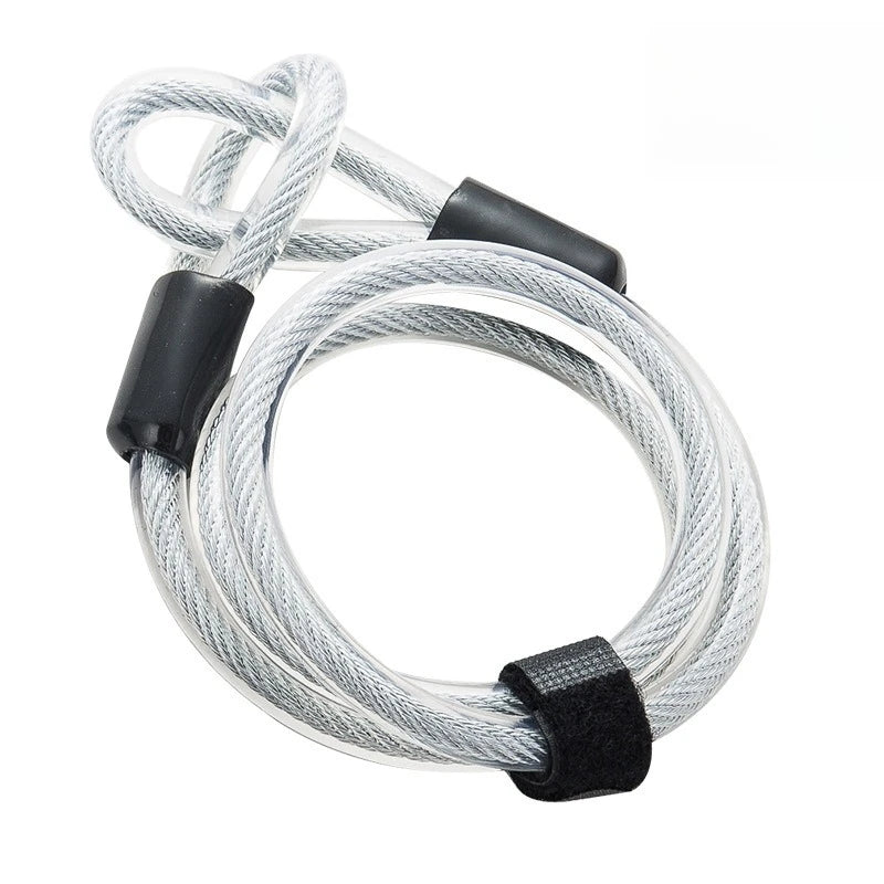 1.2m Security Cable Lock – Anti-Theft Steel Chain for Bikes, Motorcycles & Helmets