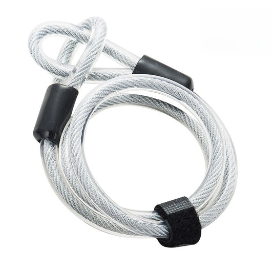 1.2m Security Cable Lock – Anti-Theft Steel Chain for Bikes, Motorcycles & Helmets