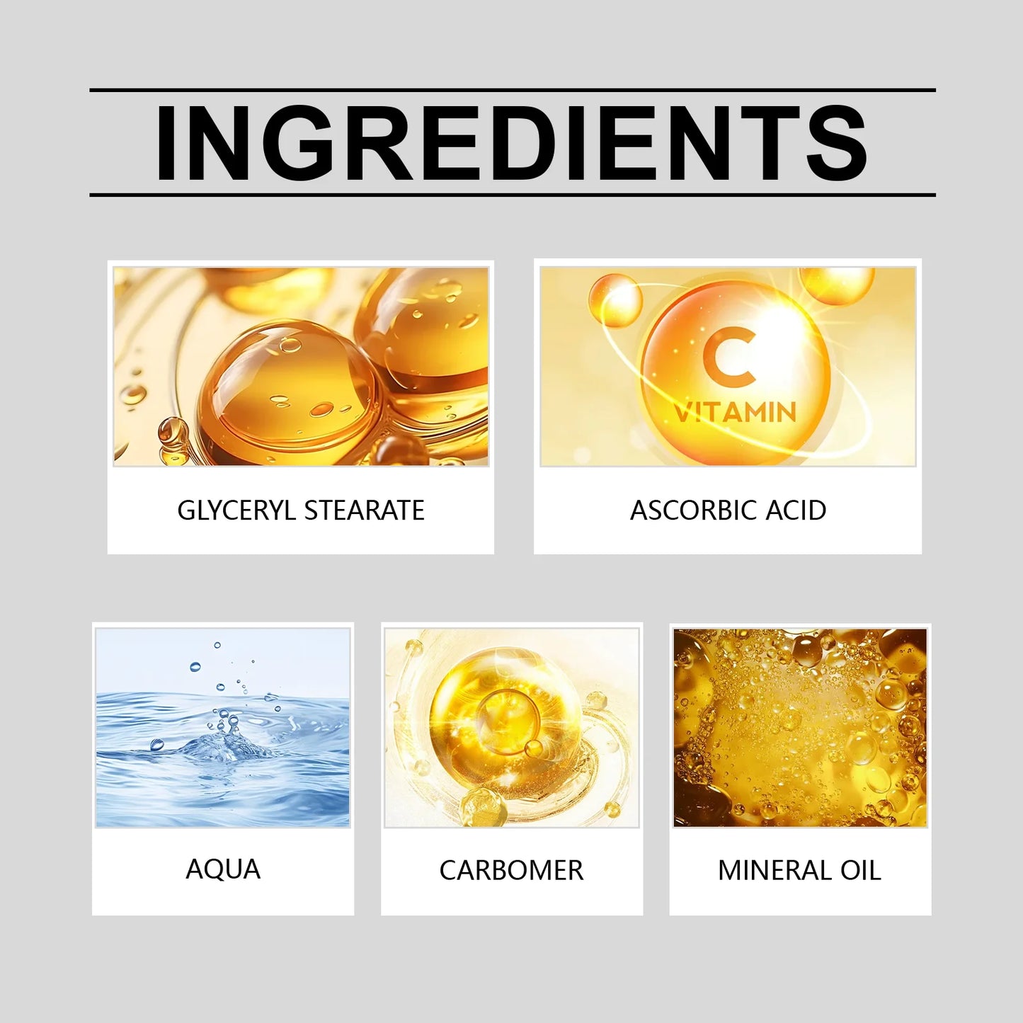 Hoygi Vitamin C Brightening Cream – Dark Spot Correcting, Lightweight Hydrating Antioxidant Moisturizer