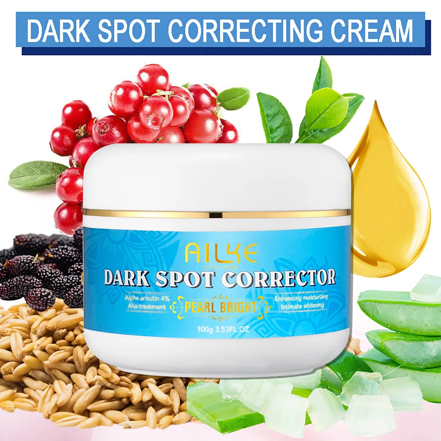 AILKE Multivitamin Brightening Body Lotion – Hydrating Moisturizer with Vitamins A, E, B3 & B5