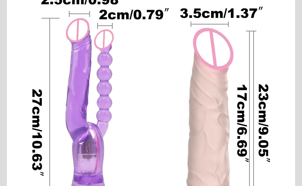 ROUGH BEAST 3XLR Wireless Sex Machine with Telescopic Dildo Attachment for Men & Women